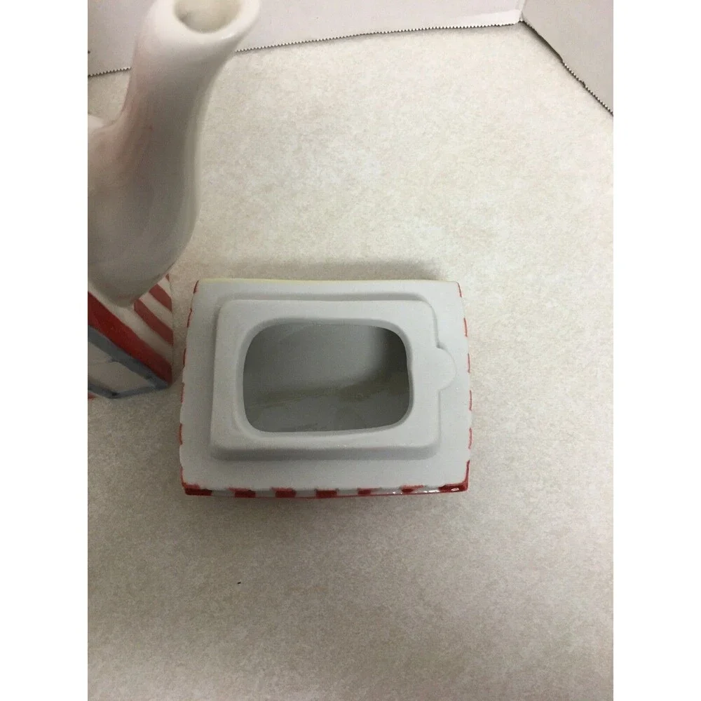 MSRF Inc. 2-Sided Collectible Ceramic Teapot Home Movie And Popcorn